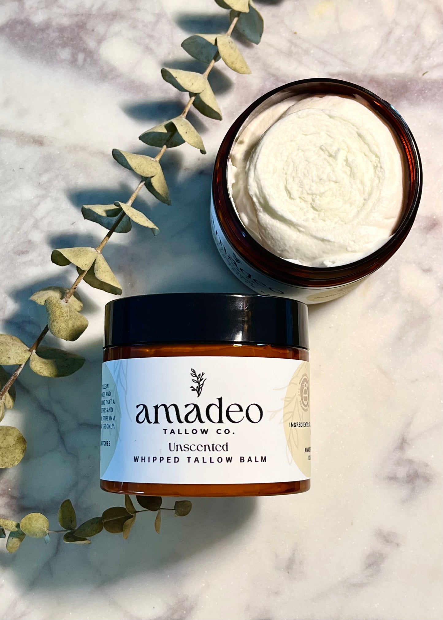 Unscented Whipped Tallow Balm