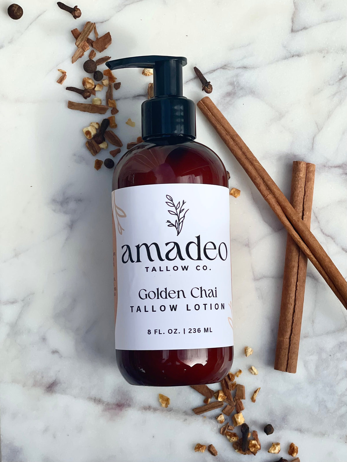Golden Chai Tallow Lotion | Amadeo Tallow Co.