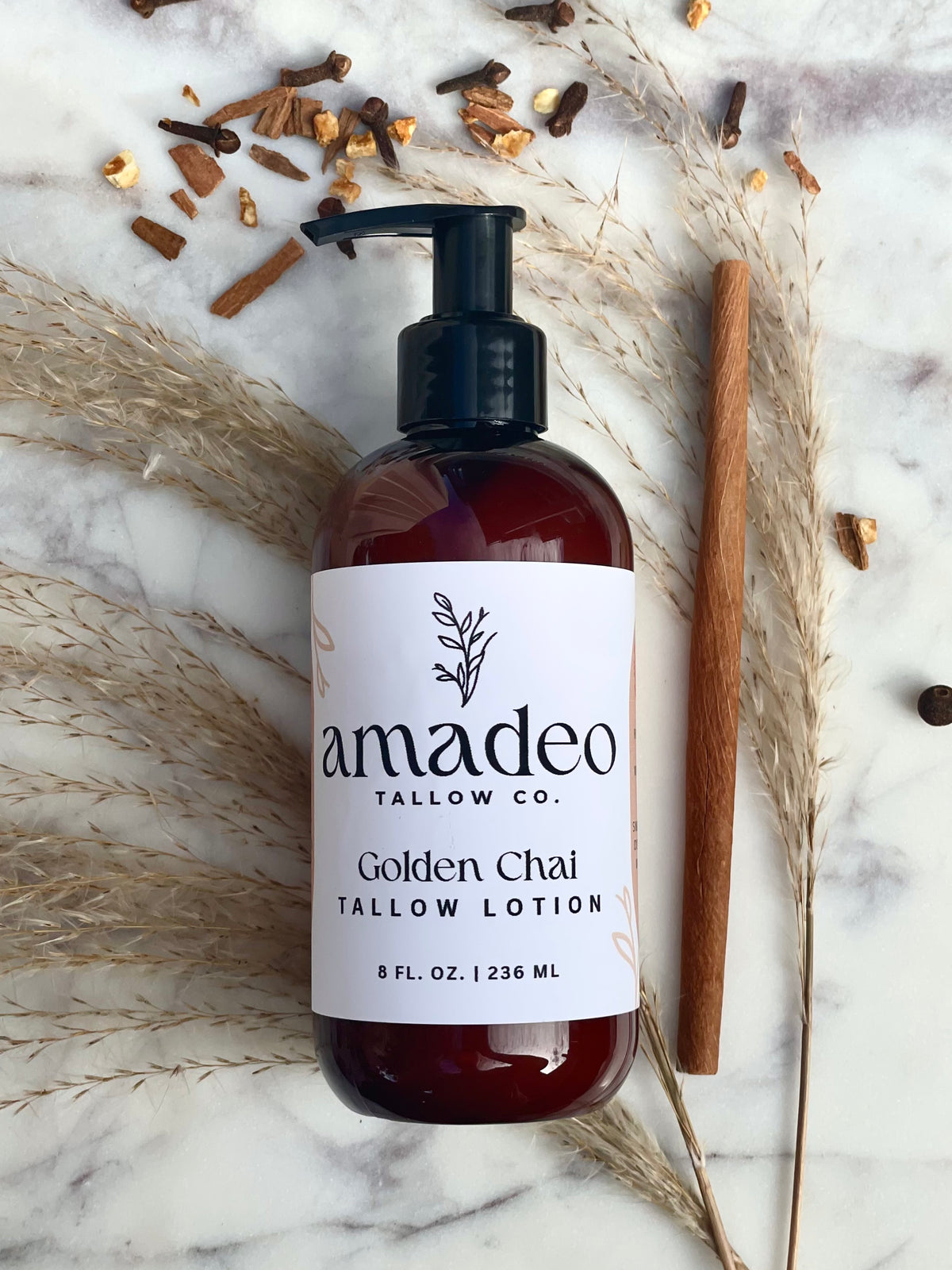 Golden Chai Tallow Lotion | Amadeo Tallow Co.