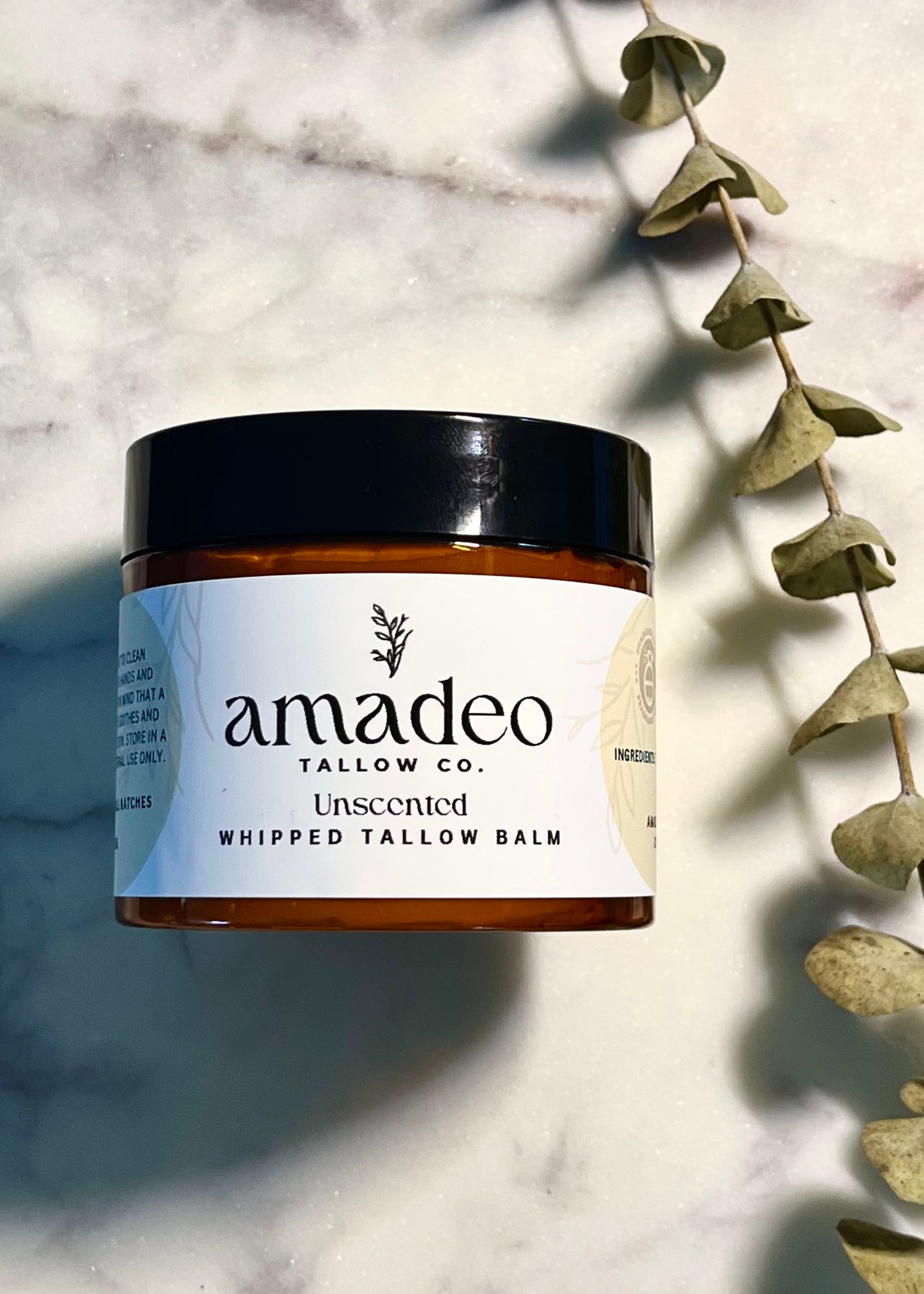 Unscented Whipped Tallow Balm